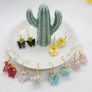 Handmade butterfly earrings